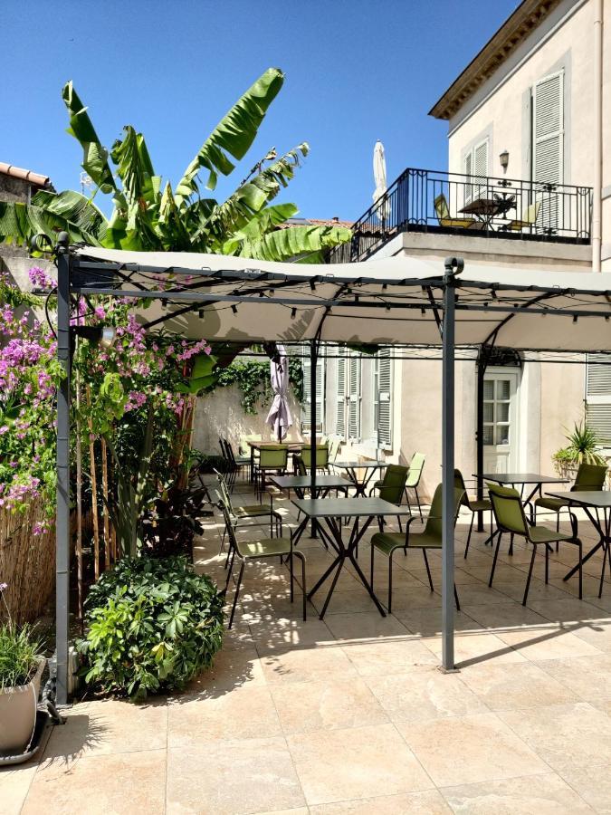 Chambres D'Hotes - Bed And Breakfast Les Palmiers Meze Luaran gambar