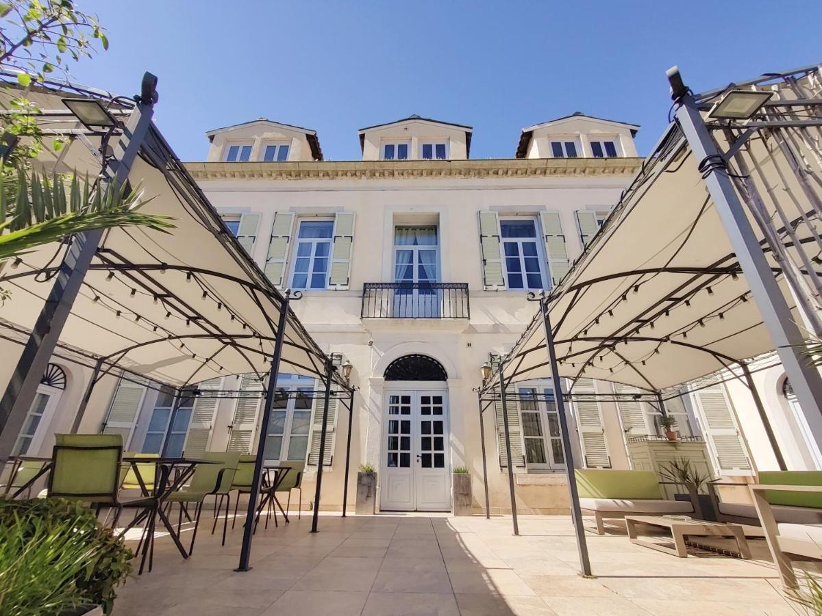 Chambres D'Hotes - Bed And Breakfast Les Palmiers Meze Luaran gambar