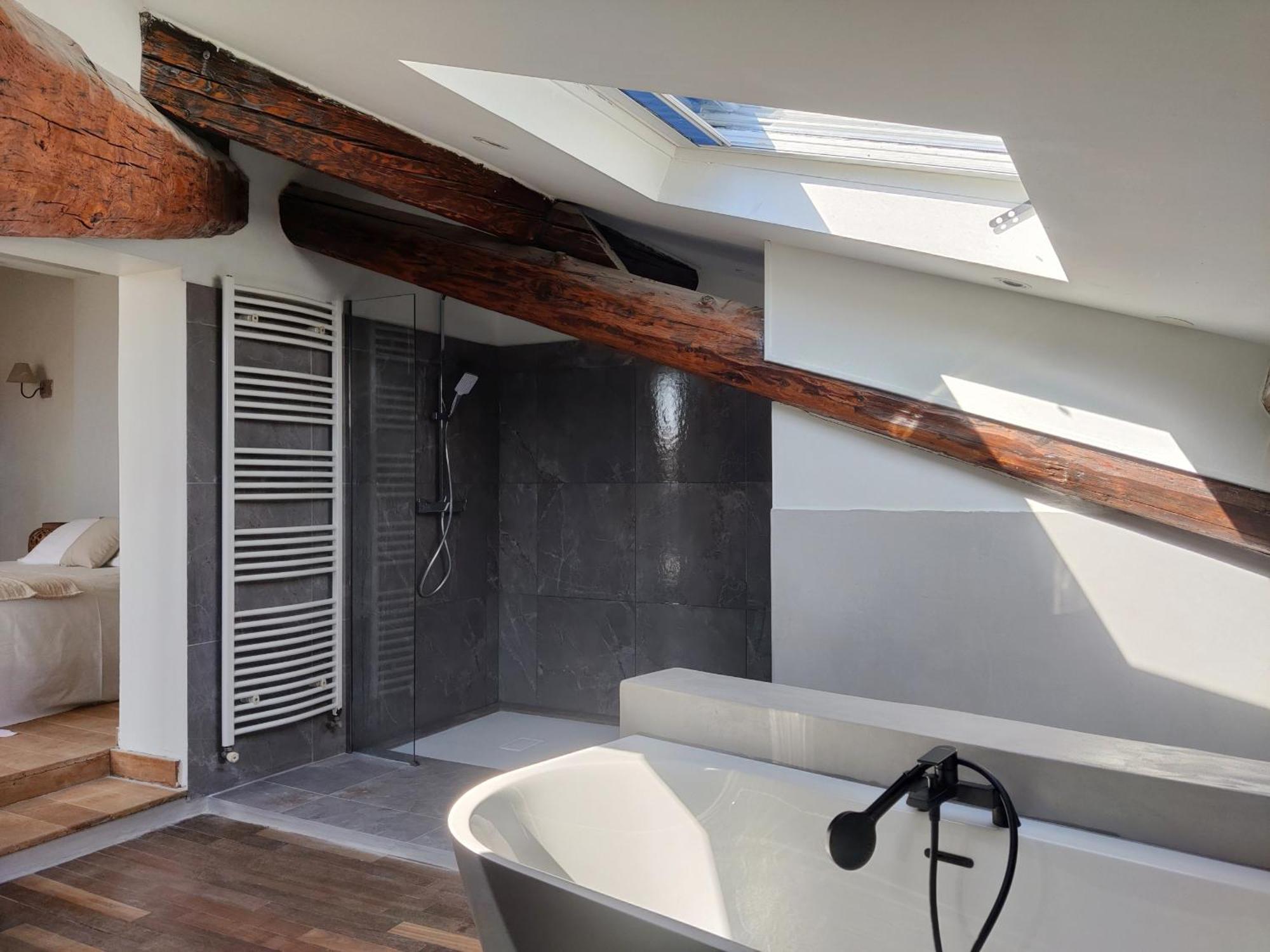 Chambres D'Hotes - Bed And Breakfast Les Palmiers Meze Bilik gambar